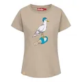 Produktbild: derbe T-Shirt Sturmmöwin Women, XL, Cobblestone/haw Ocean