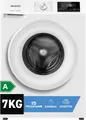 Produktbild: Heinrich´s Waschmaschine HWM 6107W, 7 kg, 1400 U/min, 7kg, 1400 U/min, 15 Programme, Energieklasse A, LED & Aqua-Stop