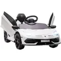Produktbild: Homcom Elektroauto, Weiß, Metall, 63x42x107.5 cm, Spielzeug, Kinderspielzeug, Kinderautos & Elektro-Kinderautos
