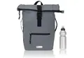 Produktbild: ELEPHANT Freizeitrucksack Time Bag aus Plane, Rucksack Laptoprucksack Daypack wasserabweisend + Trinkflasche