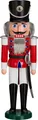 Produktbild: Seiffener Volkskunst Nussknacker Nussknacker Husar rot der Seiffener Volkskunst eG, Handarbeit aus dem Erzgebirge