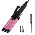 Produktbild: Mini Welleneisen für kurze haare  13mm Beach waves Lockenstab für kurze haare...