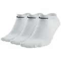 Produktbild: Nike Unisex Everyday Cushioned Training No-Show Socks (3 Pairs) weiß