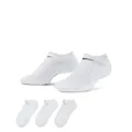 Produktbild: Nike Unisex U Nk Everyday Cush 3pr Socken, Weiß / Schwarz, L EU