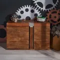 Produktbild: Sideboard Mango 115x45x75 braun lackiert Amsterdam #09