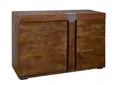 Produktbild: Massivmoebel24 Sideboard AMSTERDAM (Massivholz), Sideboard Mango 115x45x75 braun lackiert Amsterdam #09