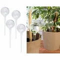 Produktbild: 4er-Set Gießfrei-Bewässerungs-Kugeln aus Glas, transparent, Ø 6 cm