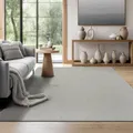 Produktbild: the carpet Mistra - Moderner In- und Outdoor Teppich, perfekt für das Wohnzimmer, Schlafzimmer oder die Terrasse, Wetterfest, langlebig und pflegeleicht, Grau, 120 x 170 cm