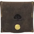 Produktbild: Greenburry Vintage Geldbörse Münzbörse Leder 7,5 cm - Braun