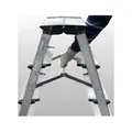Produktbild: Klapptritt Krause Doppelklapptritt Monto Treppo 2x3 Stufen kompakter Alu Tritt für Montagearbeiten 126030