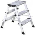 Produktbild: Krause „TREPPO“ DOPPEL-KLAPPTRITT 2x3 STUFEN