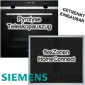 Produktbild: SIEMENS Herdset Pyrolyse Teleskopauszug + Induktionskochfeld HomeConnect