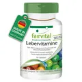 Produktbild: | Lebervitamine - 60 Tabletten - mit Mariendistel Artischocke Löwenzahn & Alp...
