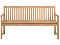 Produktbild: Beliani Gartenbank Akazienholz Hellbraun 160 cm Vivara