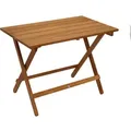 Produktbild: DEGAMO Gartentisch Klapptisch Beistelltisch Campingtisch Holztisch DANA 52x90cm, Akazie geölt - Braun