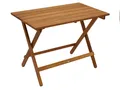 Produktbild: DEGAMO Gartentisch DANA (1-St), rechteckig 52x90cm, Akazie geölt, klappbar