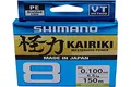Produktbild: SHIMANO Kairiki 8, 150 Meter, grüne Mantis, 0,130 mm/8,2 kg, geflochtene Angelschnur, 59Wpla58R02, grün