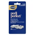 Produktbild: Dr. Scholl’s NanoTech-Ersatzrollenköpfe für Pedi Perfect Pro Elektronische Fußfeile – Gemischte Packung, 2x Ultra Grob für Harte Haut, und Polieren, für Anwendung auf nassen & trockenen Füßen