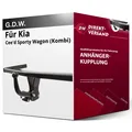 Produktbild: Für Kia Cee'd Sporty Wagon (Kombi) Typ CD (G.D.W.) Anhängerkupplung starr neu