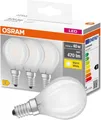 Produktbild: Osram LED Base Classic P E14 Warmweiß 2700K matt ersetzt 40W 3Stk