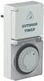 Produktbild: AS Schwabe 24031 Steckdosen-Zeitschaltuhr analog Tagesprogramm 3500 W IP44 (24031)
