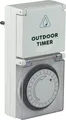 Produktbild: Zeitschaltuhr Außen Timer mechanisch Schukodose Zeitschalter Zeitschaltung IP44