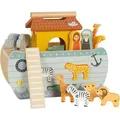 Produktbild: small-foot Motorikspielzeug 12456, Arche Noah Safari, Steckspiel aus Holz, ab 1 Jahr