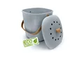 Produktbild: YourCasa Biomülleimer YourCasa® Biomülleimer Küche Klein 4L nachhaltig mit Akivkohlefilter, Fassungsvermögen 4 Liter, Nachhaltige Materialien