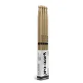 Produktbild: ProMark Drumsticks - Schlagzeug Sticks - Schlagzeugsticks - Klassischer Vorwärts 5B Hickoryholz, Ovale Holzspitze, Buy 3 Paars Get 1 Free