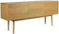 Produktbild: Zuiver Sideboard Zuiver HIGH ON WOOD Sideboard Eiche Natur 160cm – Skandi-Design