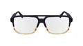 Produktbild: KARL LAGERFELD KL6156 424 Blue/Striped Brown Eyewear Man Acetato, Aviator, 58