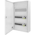 Produktbild: Sicherungskasten Aufputz Verteilerkasten 3-reihig 36 Module 14xmcb 2xrccb Vde Verdrahtet Verteilerschrank Mit Sicherungen 515x305x96,5mm Hager Hohlwand Verteiler Abzweigklemmen Doktorvolt Dv-6333-nt