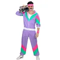 Produktbild: Proll Trainingsanzug - S 48 - 80er Jahre Kostüm Polyester Anzug Herrenkostüm