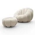 Produktbild: DREHSESSEL FLUFFY mit Fußstütze