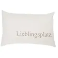 Produktbild: Fussenegger Kissenbezug Lieblingsplatz 40 x 60 cm Mischgewebe Beige Creme