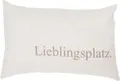 Produktbild: DAVID FUSSENEGGER Kissenhülle Lieblingsplatz beige natur 40 x 60 cm