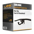 Produktbild: Für Kia Cee'd Fliessheck 12.2006-09.2009 BRINK Anhängekupplung abnehmbar NEU