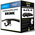 Produktbild: Abnehmbare Anhängerkupplung für KIA Cee'd Fliessheck 06-09 Typ ED Brink NEU