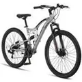 Produktbild: Chillaxx Bike Falcon Premium Mountainbike in 24 und 26 Zoll - Fahrrad für Jungen, Mädchen, Damen und Herren - Scheibenbremse- 21 Gang-Schaltung -...
