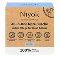 Produktbild: Niyok Feste Duschseife All-in-One feste Dusche Haut+Haar - Sensitiv 80g