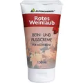 Produktbild: ALPENCOSMED Rotes Weinlaub Bein- und Fußcreme, 150 ml PZN 09493530