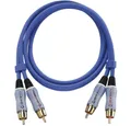 Produktbild: Oehlbach Audio-Cinch-Stereo-Kabel NF Master Set Beat 0.5 m 2700 Audio- & Video-Kabel, (0.50 cm), vergoldete Steckkontakte