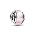 Produktbild: PANDORA Moments Umschlungenes Rosafarbenes Murano-Glas Charm aus Sterling Silber, Kompatibel Moments Armbändern, 793241C00