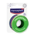 Produktbild: Hansaplast Fixierpflaster Sensitive | Hautfreundlich | Von Hand reißbar | Zur Fixierung von Wundauflagen | 5 m x 1,25 cm