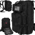 Produktbild: Kleiner schwarzer Touristenrucksack 23089