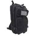 Produktbild: Armee-Style Rucksack 20 liter Schwarz BW BH wasserabweisend black
