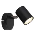 Produktbild: Wandleuchte Wandstrahler Spotlampe schwarz matt drehbar schwenkbar H 10,5 cm