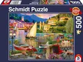 Produktbild: Schmidt Spiele 58977 Italenisches Fresko, 500 Teile Puzzle Familie (47,5 x 32cm)