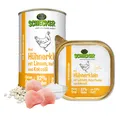 Produktbild: Schecker Nassfutter - Hundemenü mit 82% Huhn mit Linsen - fettarm - 12 x 200 g