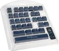 Produktbild: Ducky Compatible Rubber Keycap Set, 31 Tasten, Double-Shot, gummiert, für Backlight - dunkelblau